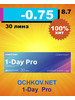 Контактные линзы CooperVision1-Day Pro (30 шт) 8.7, -0.75 бренд Ochkov.net продавец Продавец № 1183019