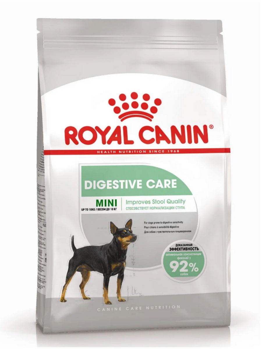 Корм royal canin digestive care. Роял Канин для собак с чувствительным пищеварением мелких пород. Роял Канин для чувствительного пищеварения для собак. Роял Дайджестив для собак. Роял Канин Digestive Care для собак.