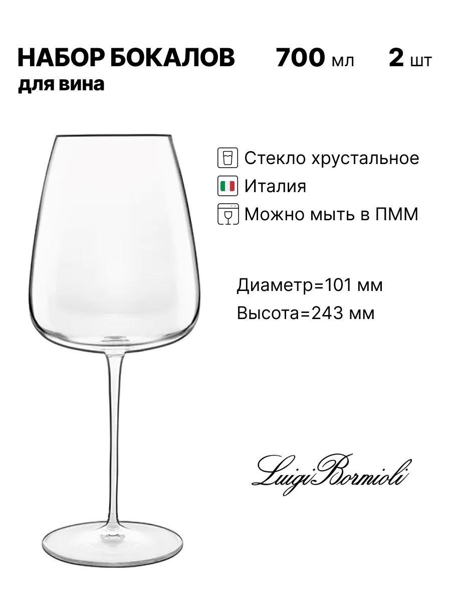 Бокал luigi bormioli