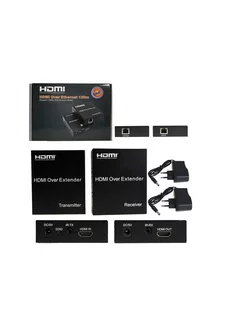 Удлинитель HDMI до 120м по витой паре RJ45 на HDMI