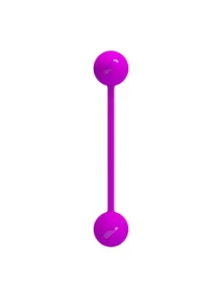 Лиловые вагинальные шарики KEGEL BALL III