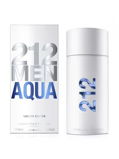 Туалетная вода Carolina Herrera 212 Men AQUA 100ml