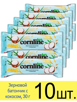 Злаковой батончик "Cornline Bar" зерновой с кокосом, 30 г