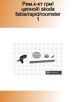 TC9602FK_рем.к-кт ГРМ! цепной Skoda Fabia Rapid Roomster 1