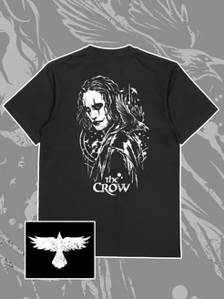 Футболка оверсайз с принтом из хлопка The Crow