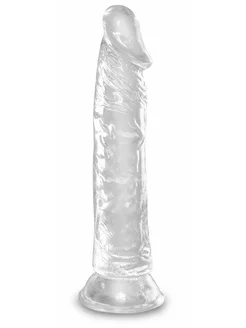 Прозрачный фаллоимитатор 8 Inch Dildo - 21 8 см