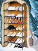 Обувница в прихожую открытая металлическая бренд hausland продавец 