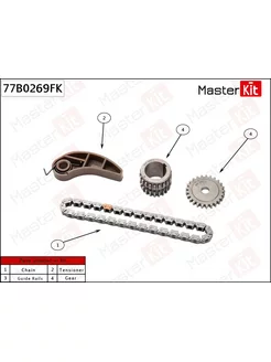 Комплект цепи привода масляного насоса Master KiT