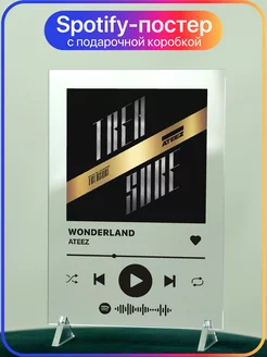 Spotify трек постер 14х20 ATEEZ