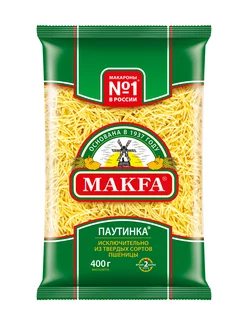 Макароны Макфа Вермишель 400г макаронные изделия