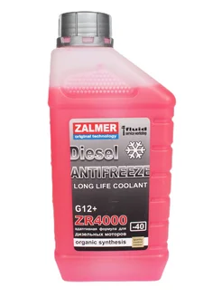 Антифриз ZR4000 G12+ DIESEL (красный) 1кг