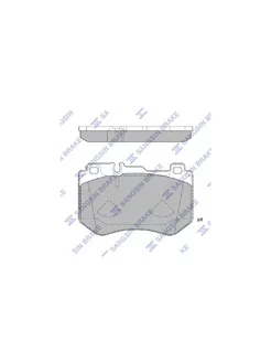 Колодки тормозные передние MERCEDES (W205)