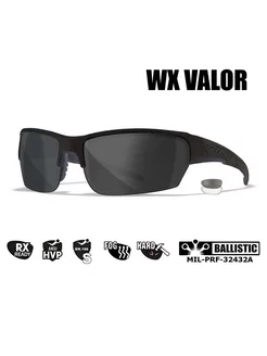 Очки защитные X WX Valor (Frame Matte Black)