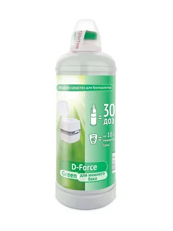 D-Force для биотуалетов Green 1,8 л для нижнего бака