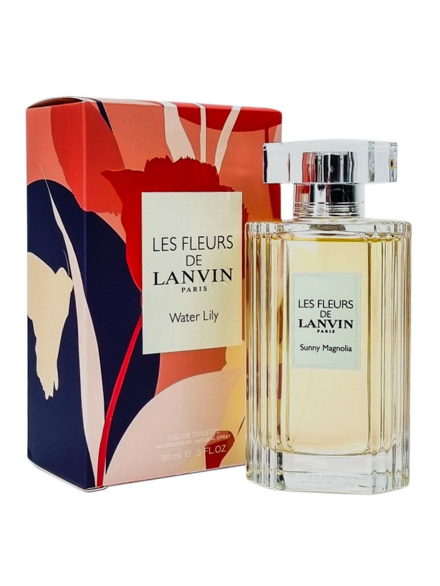 Lanvin les fleurs sunny magnolia. Lanvin Water Lily. Lanvin Sunny Magnolia. Ланвин Ватер Лилия.