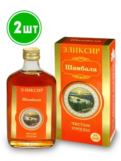 Эликсир Шамбала Чистые Сосуды На Фруктозе 250 мл. 2шт