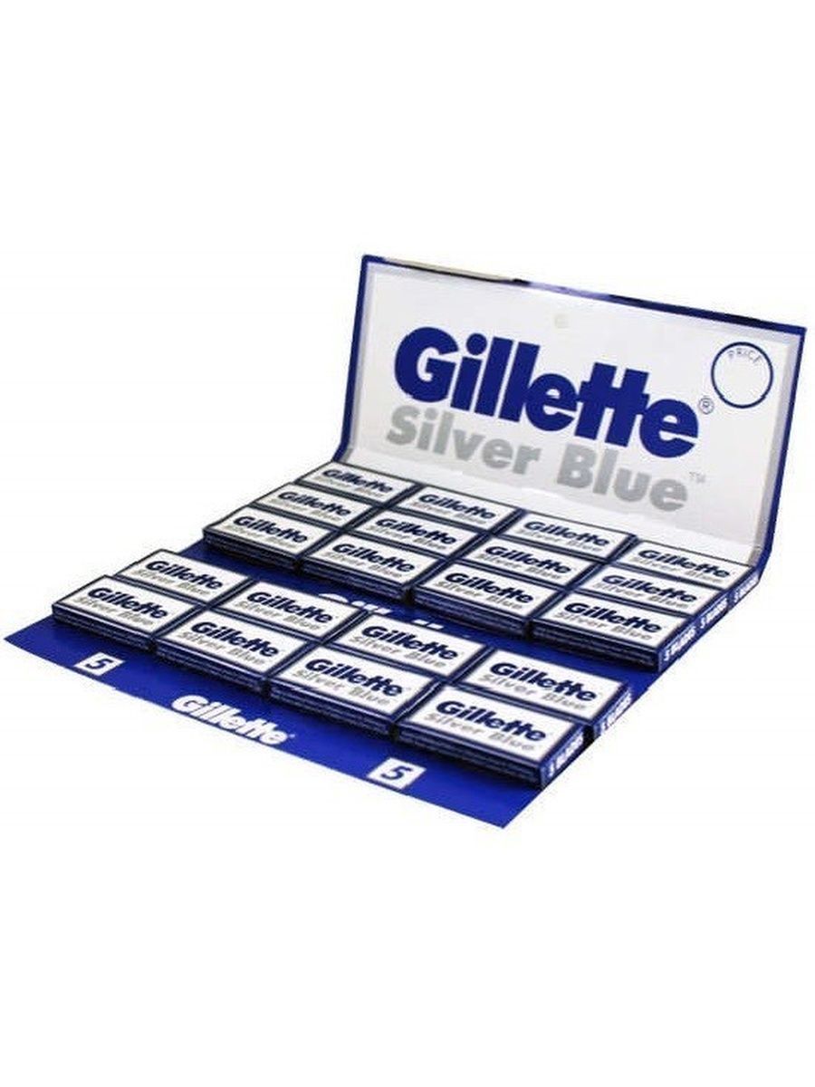 Silver blues. Лезвия Gillette Silver Blue. Лезвия для бритвы Сильвер Блю. Лезвия Gillette super Silver. Лезвия для т образных станков джилет Сильвер.