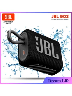 Портативная беспроводная мини колонка JBL GO 3