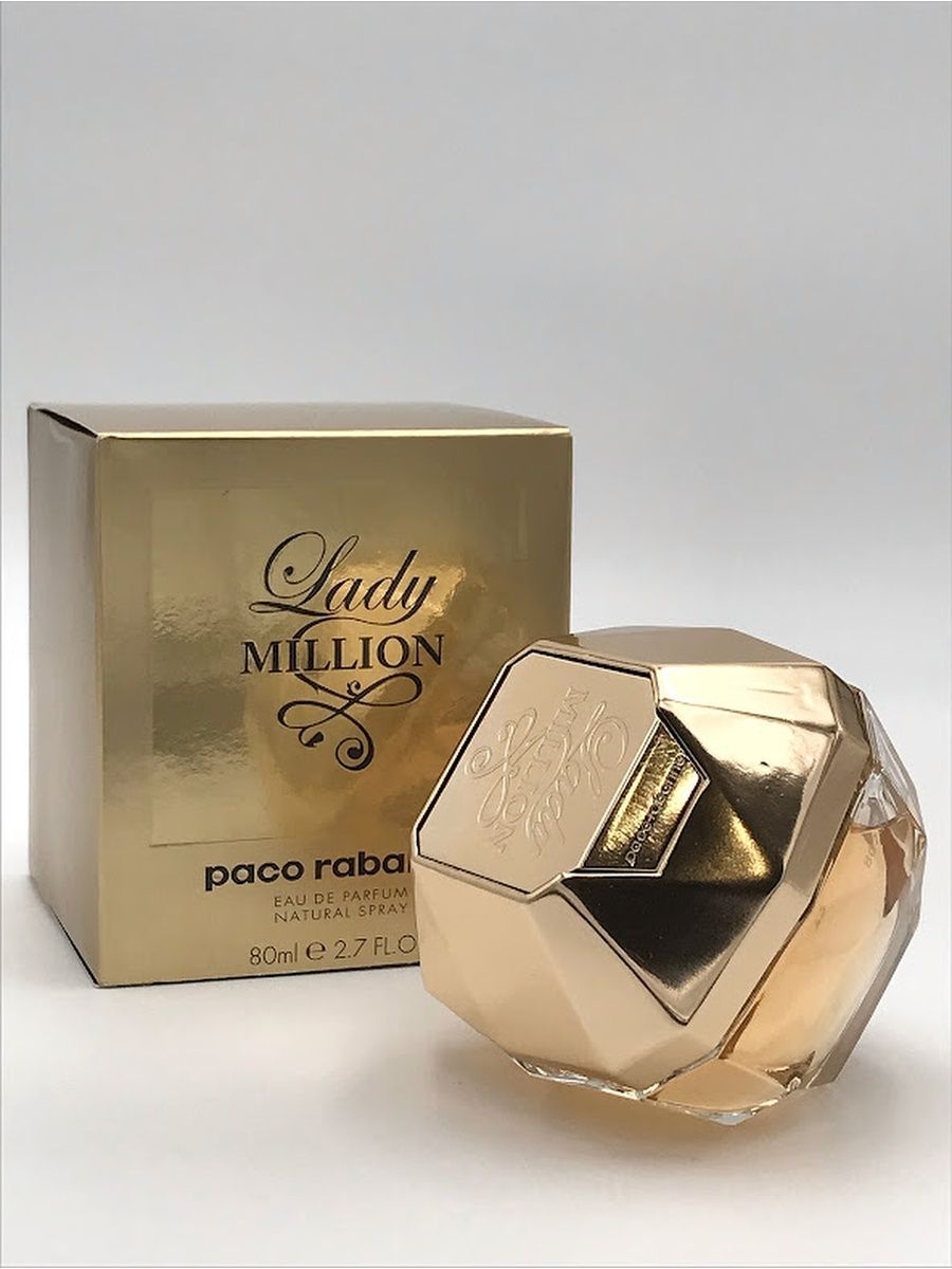 Пако рабан 1 миллион женские. Paco Rabanne Lady million 80ml. Paco Rabanne — 1 million & Lady million. Духи Paco Rabanne Lady million. Paco Rabanne Lady million 50ml.