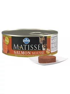 MOUSSE SALMON для кошек 85 гр х 12 шт