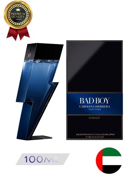 Bad boy cobalt carolina. Carolina Herrera Bad boy Cobalt Parfum electrique.