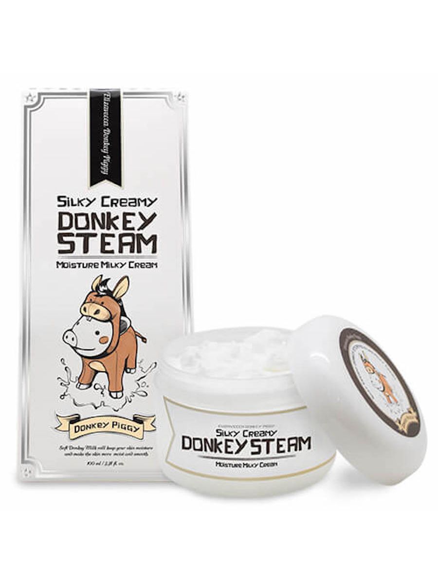 Silky creamy donkey steam cream mask pack фото 54