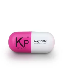 Мастурбатор Pills Kinky Pink, розовый