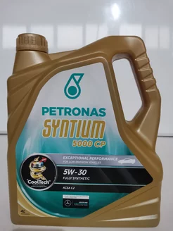 Моторное масло Petronas Syntium 5000CP 5W-30 SN 4л