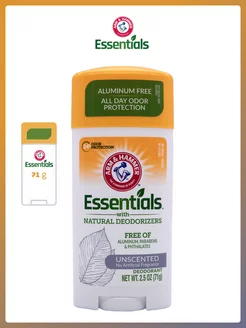 Дезодорант Essentials Unscented 71 г