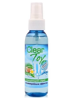 CLEAR TOY TROPIC очищающий спрей для секс-игрушек, 100мл