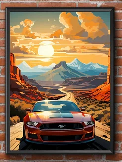 Постер Ford Mustang