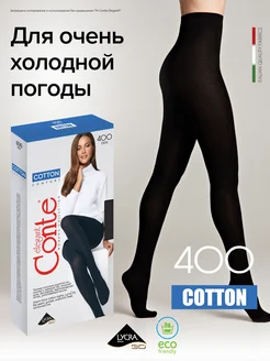 Колготки теплые COTTON 400