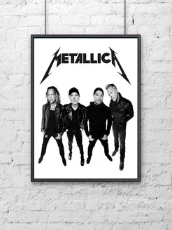 Постер (30х40 см). Группа Metallica