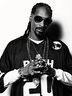 Постер (30х40 см). Рэпер Снуп Дог (Snoop Dogg)