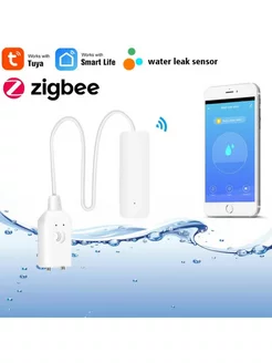 TYUA датчик протечки воды и контроль, smart life, ZigBee