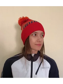 Зимняя теплая шапка ORIGINAL BEANIE с помпоном