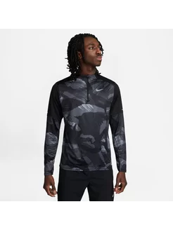 Лонгслив running top Dri-FIT Element 1 2 Zip Camo