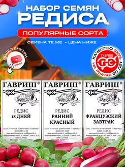 Редис скороспелый популярные сорта