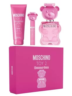 Набор подарочный духи мишка moschino toy москино 3в1