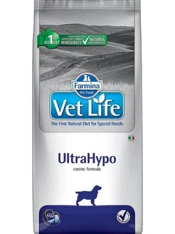 Vet Life UltraHypo корм для собак сухой, 12 кг