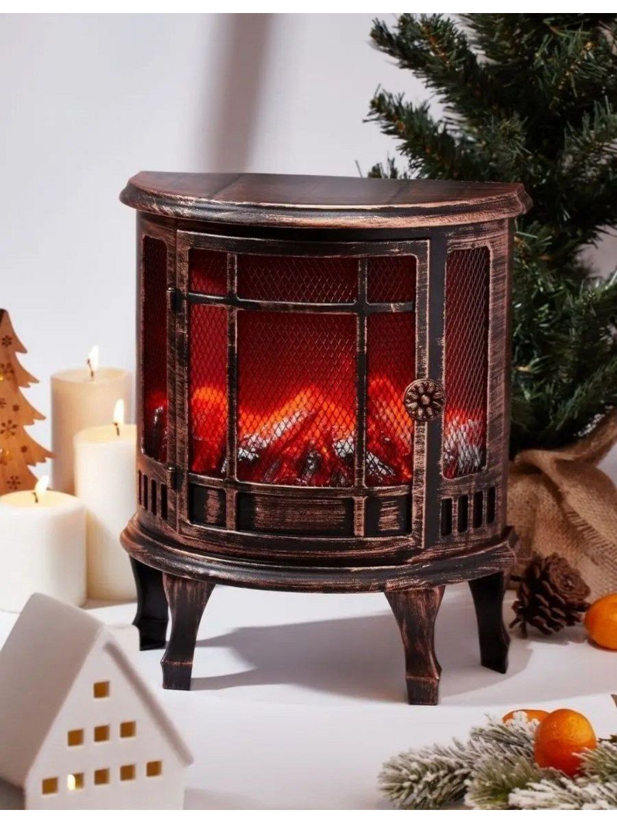 Led Fireplace Lantern камин 6-2