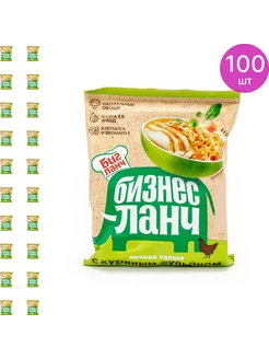 Лапша с куриным бульоном быстрого приготовления 60г, 100 шт