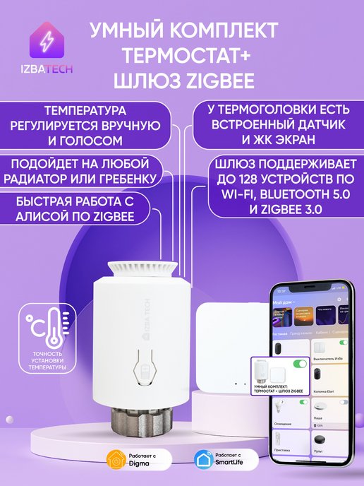 Zigbee шлюз для алисы