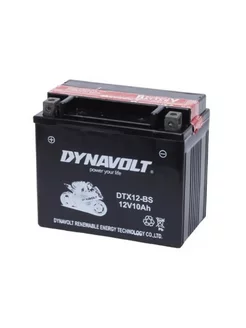 Аккумулятор мото AGM DTX12-BS 10Ah 160A ПП