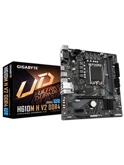 Материнская плата H610M H V2 DDR4, Socket 1700, Intel H610