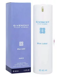 духи GIVENCHY pour HOMME BLUE LABEL 45ml