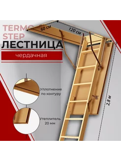 Чердачная лестница Step (S) 60х120х280