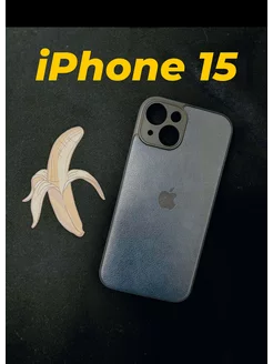 Чехол кожаный на iPhone 15