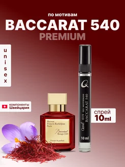 Стойкие Духи по мотивам Baccarat rouge 540