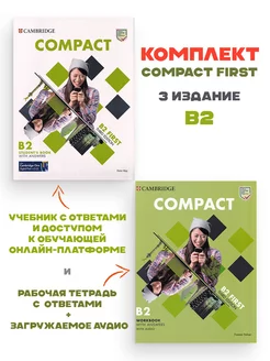 Compact First 3 Ed.B2.Student's Book+Ans+Workbook+Ans+Audio